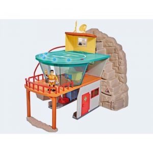 Brandmand Sam Rednings Station Med Figur, Lys Og Lyd