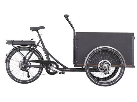 Christiania Light medium med elmotor, med plads til 4 børn
