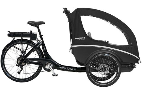 Winther Kangaroo Lite, Bafang baghjulsmotor